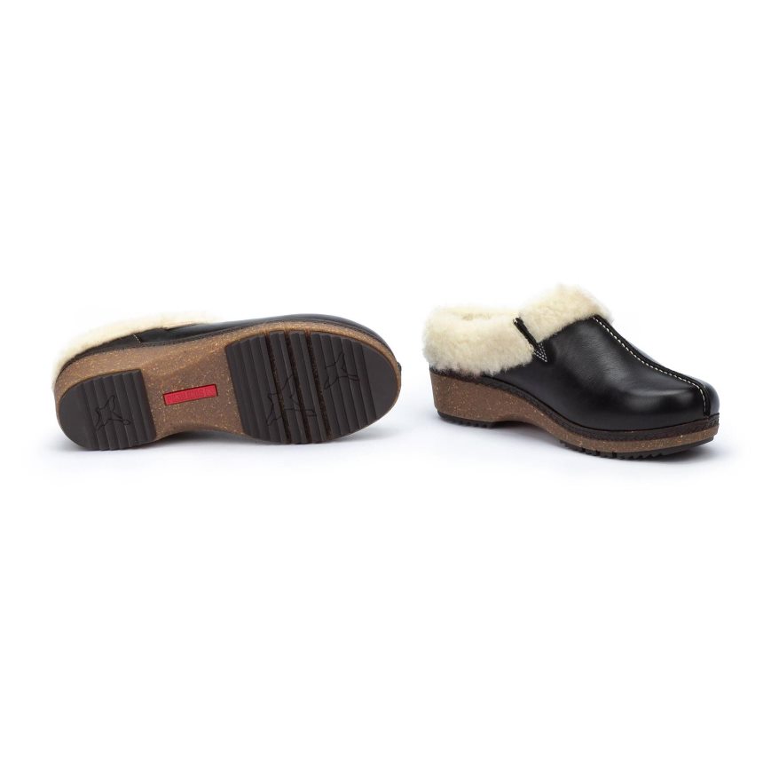 Women's Pikolinos GRANADA Clogs Black | NZ PQ23A91